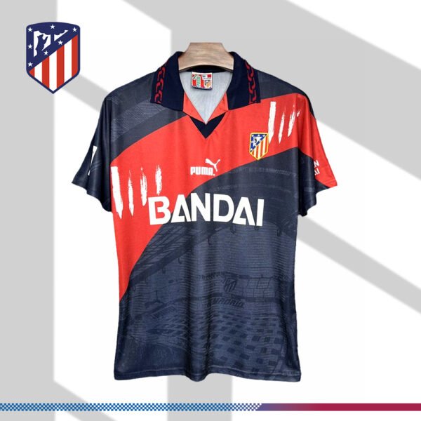 1996/1997 Atletico Madrid Away Retro Football Shirt