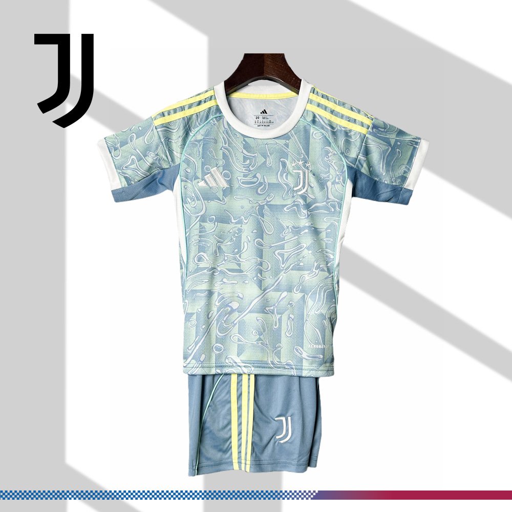 021efe62df-073516aa4c 2024/2025 Juventus Away Football Jersey (Kids Kit) - Image 1