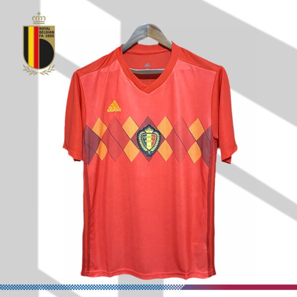 2018 Belgian Retro Football Shirt