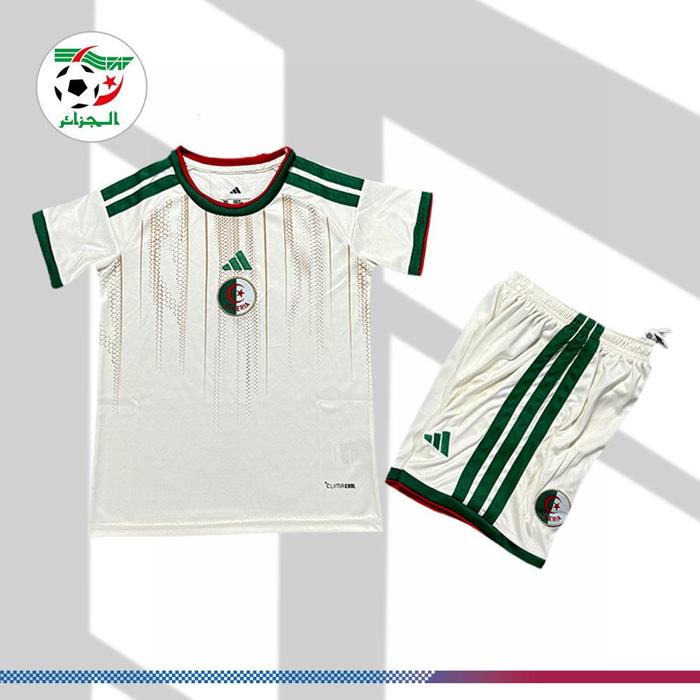 0a5dba29jpeg-150227f465 2026 Algeria Home Football Jersey (Kids Kit) - Image 1