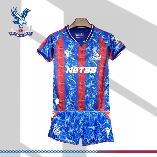 2024/2025 Crystal Palace Home Football Shirt (Kids Kit)