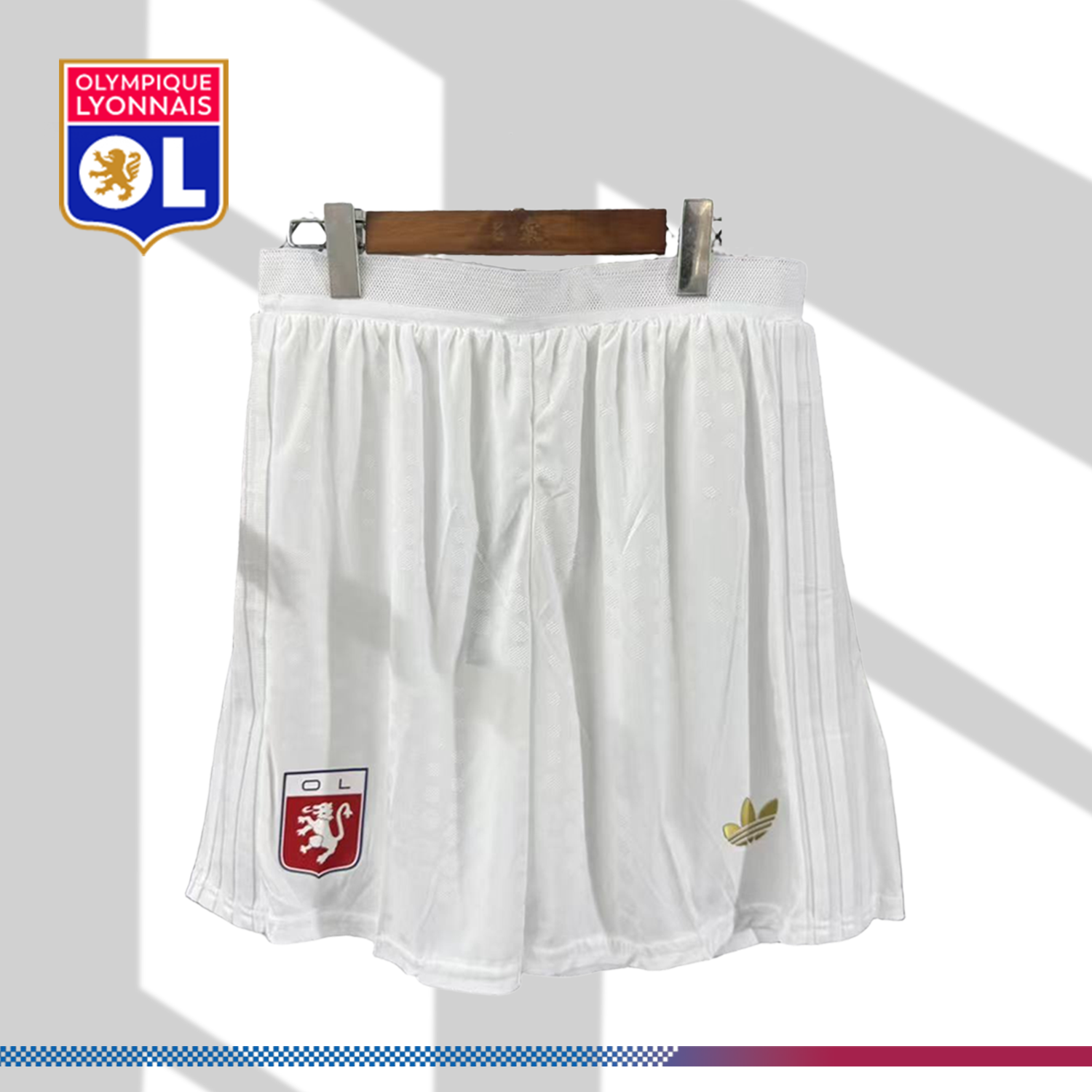 0cabff0260-022453933e 2025/2026 Lyon White Shorts (Player Edition) - Image 1
