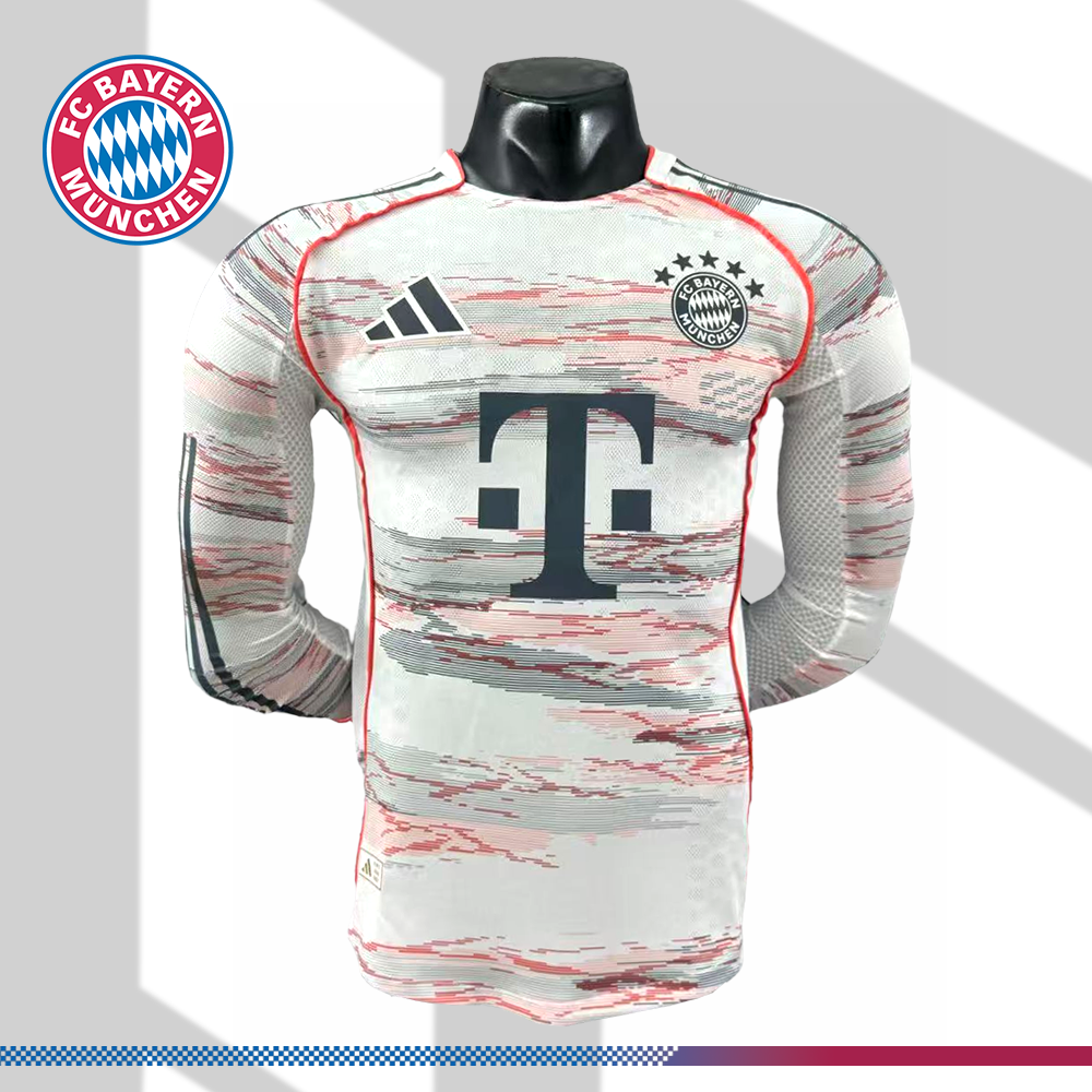 0e46e3a321-021853c490 2025/2026 Bayern Munich Away Long Sleeve Football Shirt (Player Edition) - Image 1