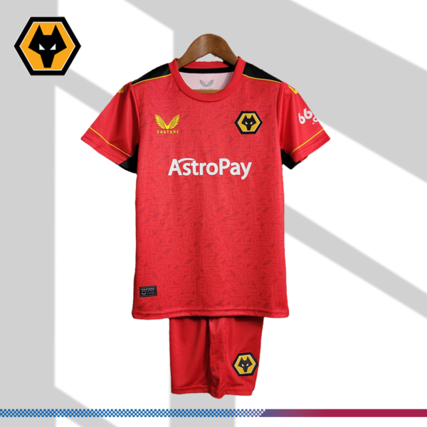 2023/2024 Wolves Away Football Shirt (Kids Edition)