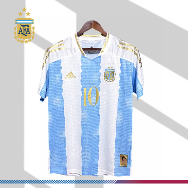 2021/2022 Argentina Home Edition Messi Football Shirt (Fan Edition)