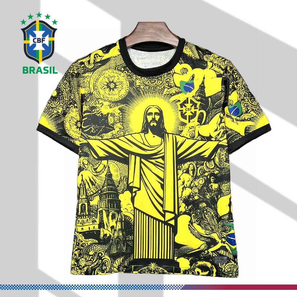 0ffd6cfb27-035552ae62 2024/2025 Brazil Special Edition Football Shirt (Fan Edition) - Image 1