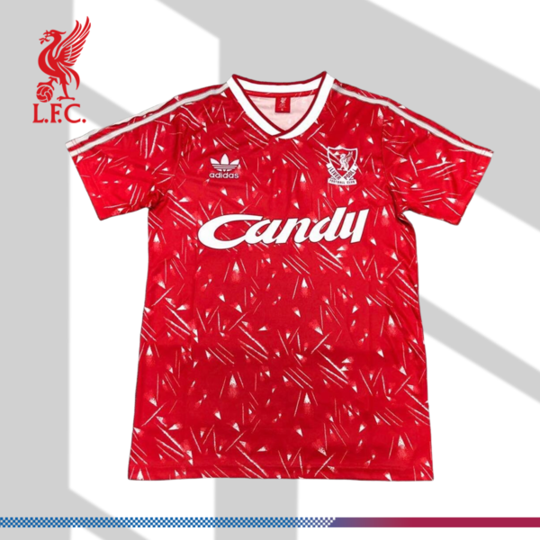 1989-1991 Liverpool Home Retro football shirt