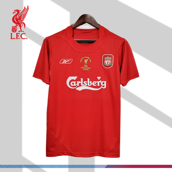 2005 Liverpool Home Retro football shirt