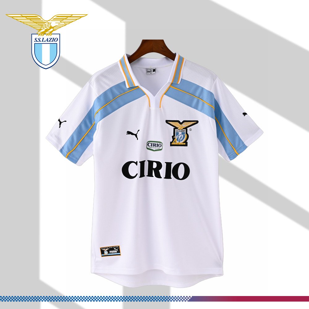 1-0148050d89 1999/2000 Lazio Centennial Edition Retro Football Shirt - Image 1