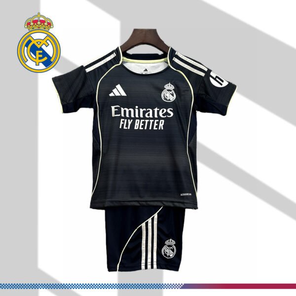 2025/2026 Real Madrid Away Football Kids Kit