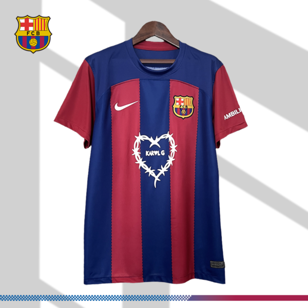 2024/2025 Barcelona Fan Edition Home Football Shirt