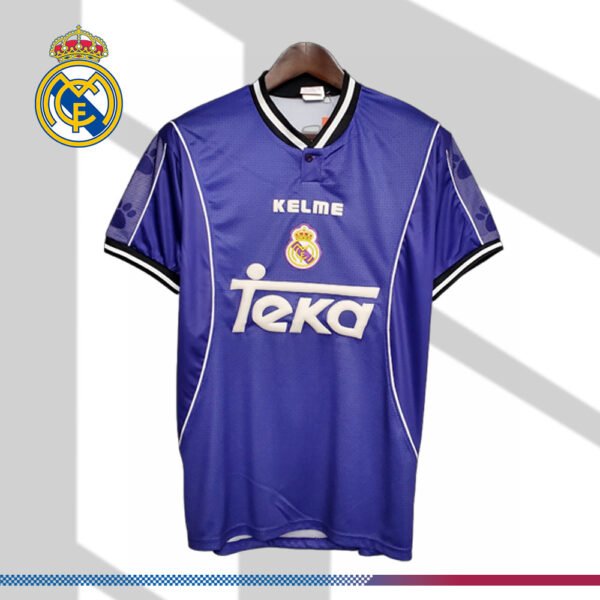 1997/1998 Real Madrid Away Retro Football Shirt