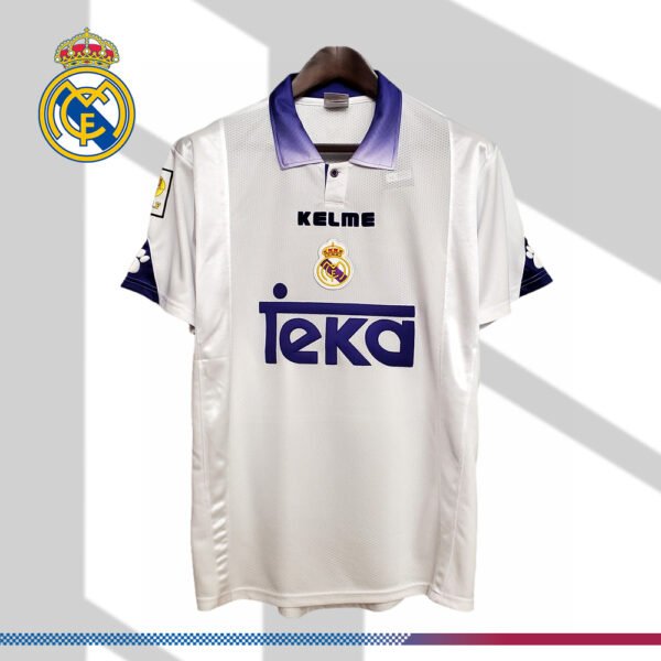 1997/1998 Real Madrid Home Retro Football Shirt