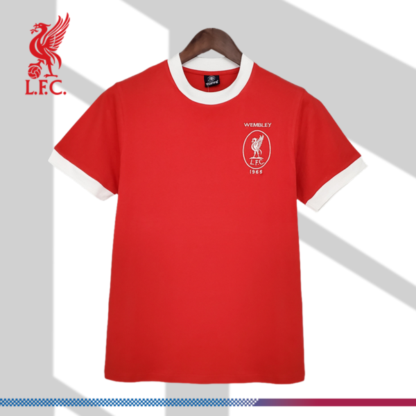 1965 Liverpool Retro Home Football Shirt
