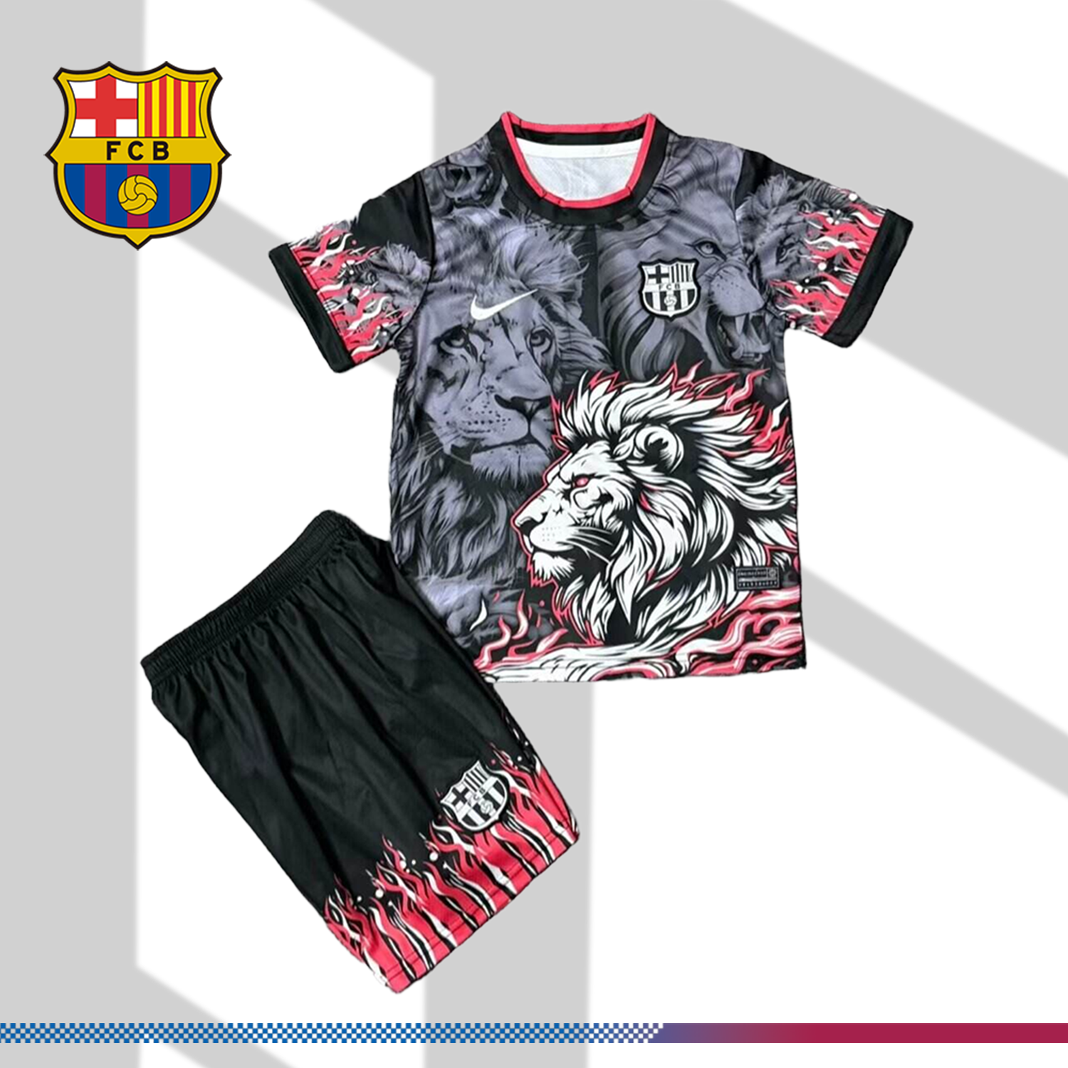 1-03145978de 2025/2026 Barcelona Special Edition Football Shirt (Kids Kit) - Image 1