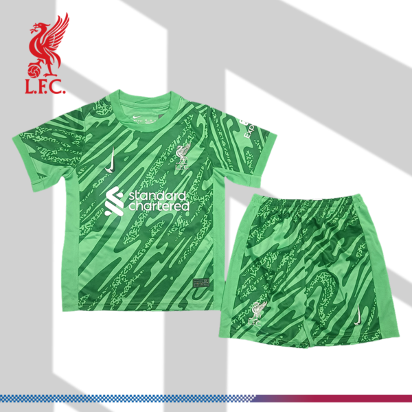 2024/2025 Liverpool Goalkeeper Football Shirt (Kids Kit)
