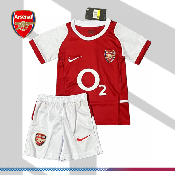 2002/2004 Arsenal Home Football Shirt (Kid's Kit)