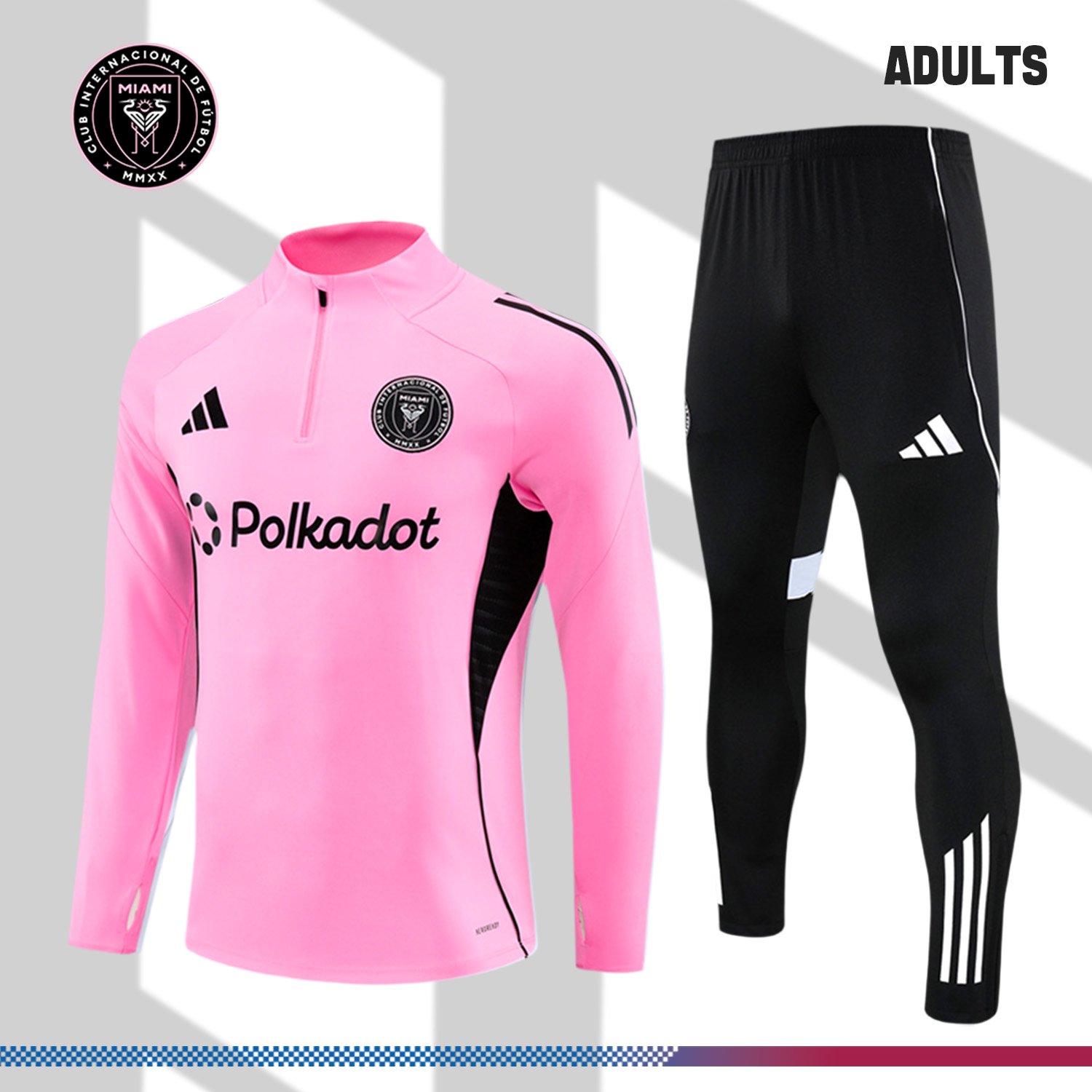 1-1620075b96 2025/2026 Miami Adult Half Zip Training Kit (Adult Kit) - Image 1