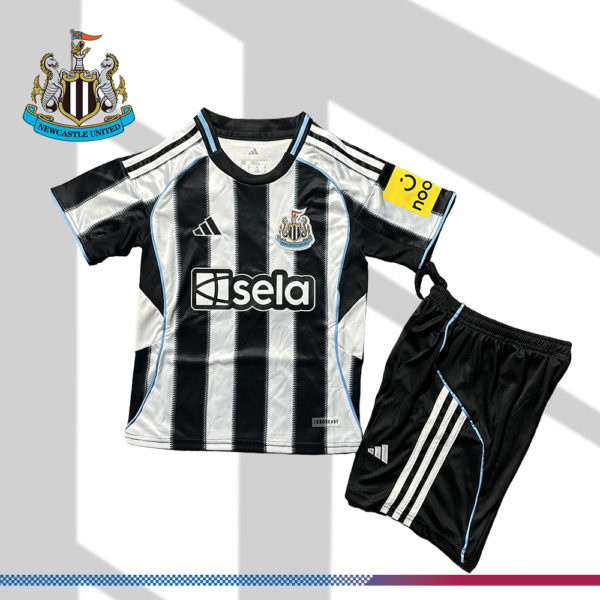 2025/2026 Newcastle United Home Football Shirt （Kids Kit）
