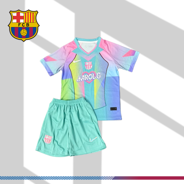 2025/2026 Barcelona Special Edition Football Shirt (Kids Kit)