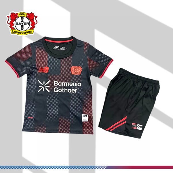 2025/2026 Leverkusen Home Football Shirt (Kids Kit)