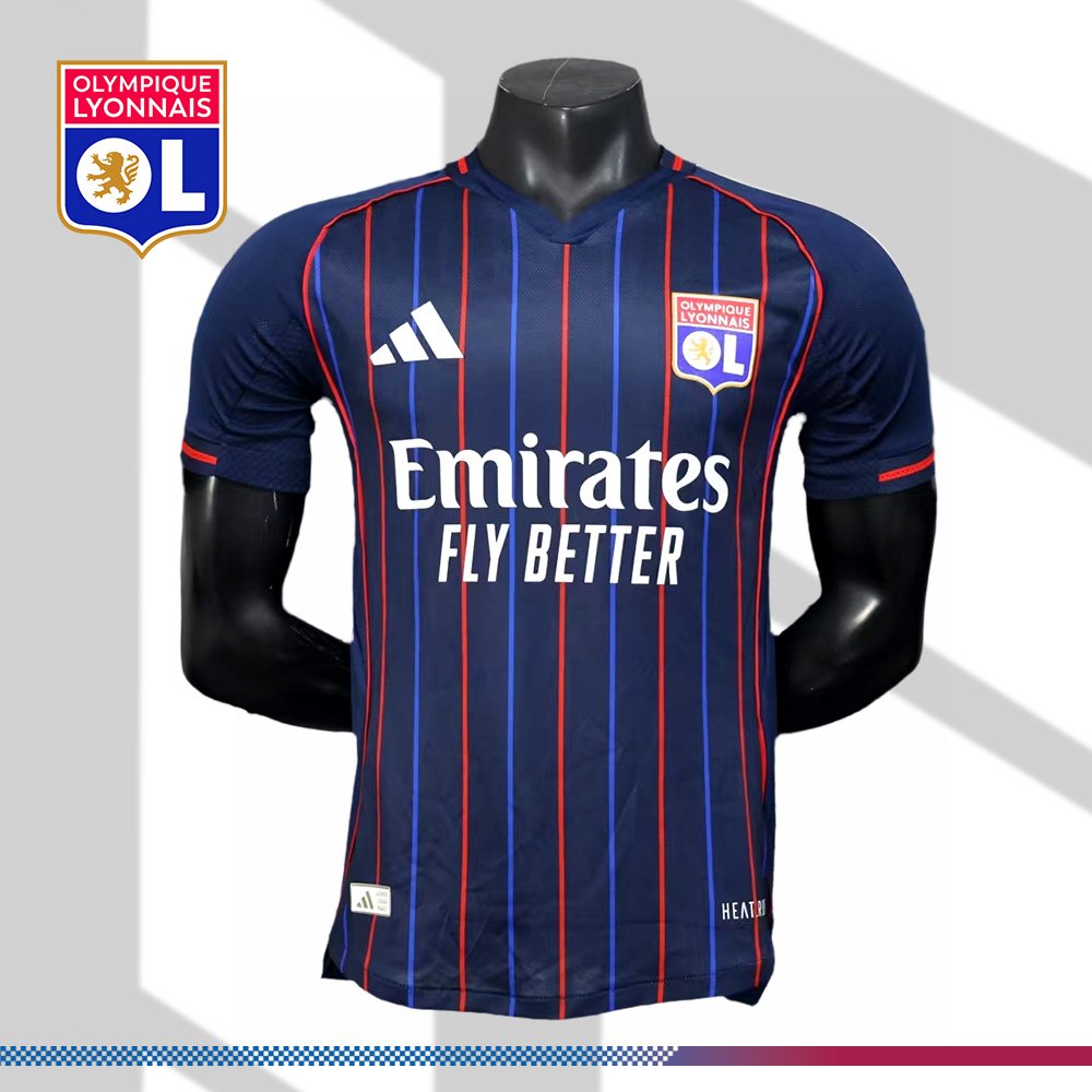 1-234519c32e 2025/2026 Lyon Away Football Shirt (Player) - Image 1