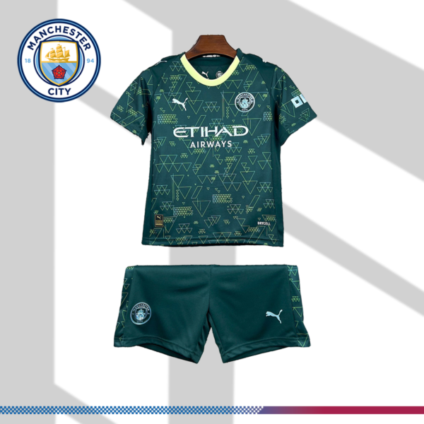 2025/2026 Manchester City EA SPORTS FC Jersey(Kids Kit)