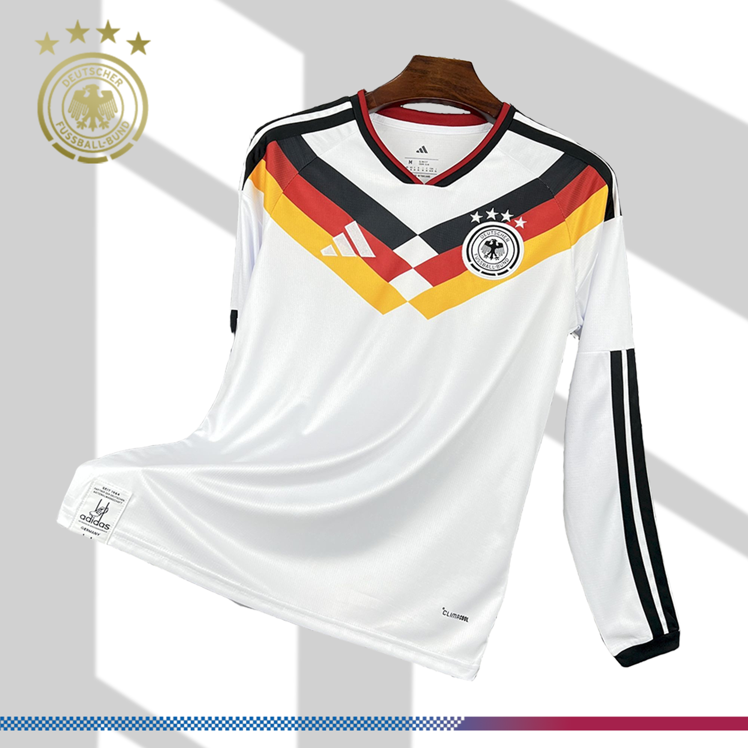 10e56e725f-035938e59d 2026 Germany Home Long-Sleeve Football Jersey (Fan Edition) - Image 1