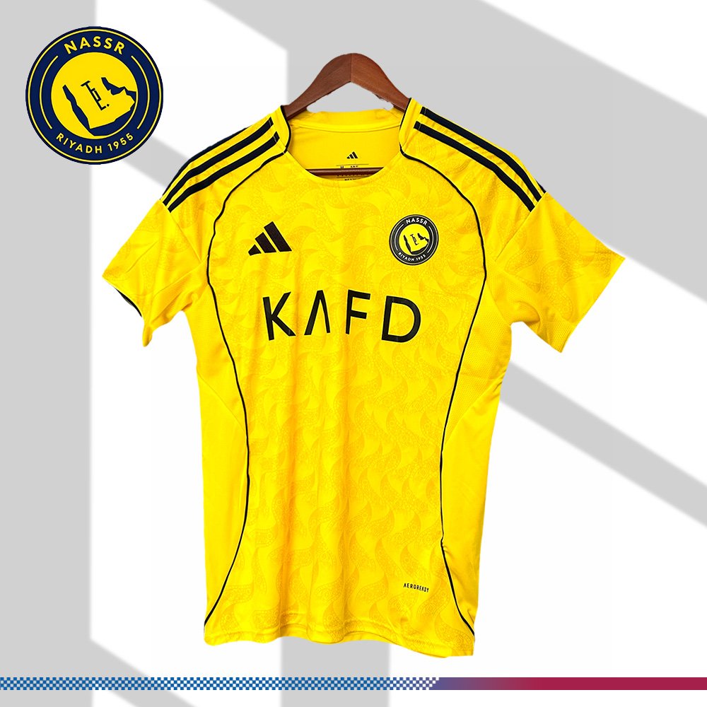 12-013114706c 2025/2026 Al-Nassr Home Football Shirt (Fan) - Image 1