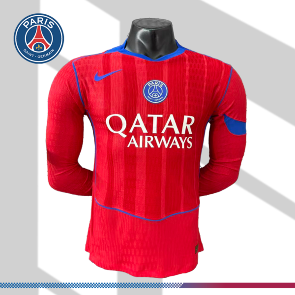 Paris Saint-Germain 2025/2026 Third Long sleeves Football Shirt (Player Edition)