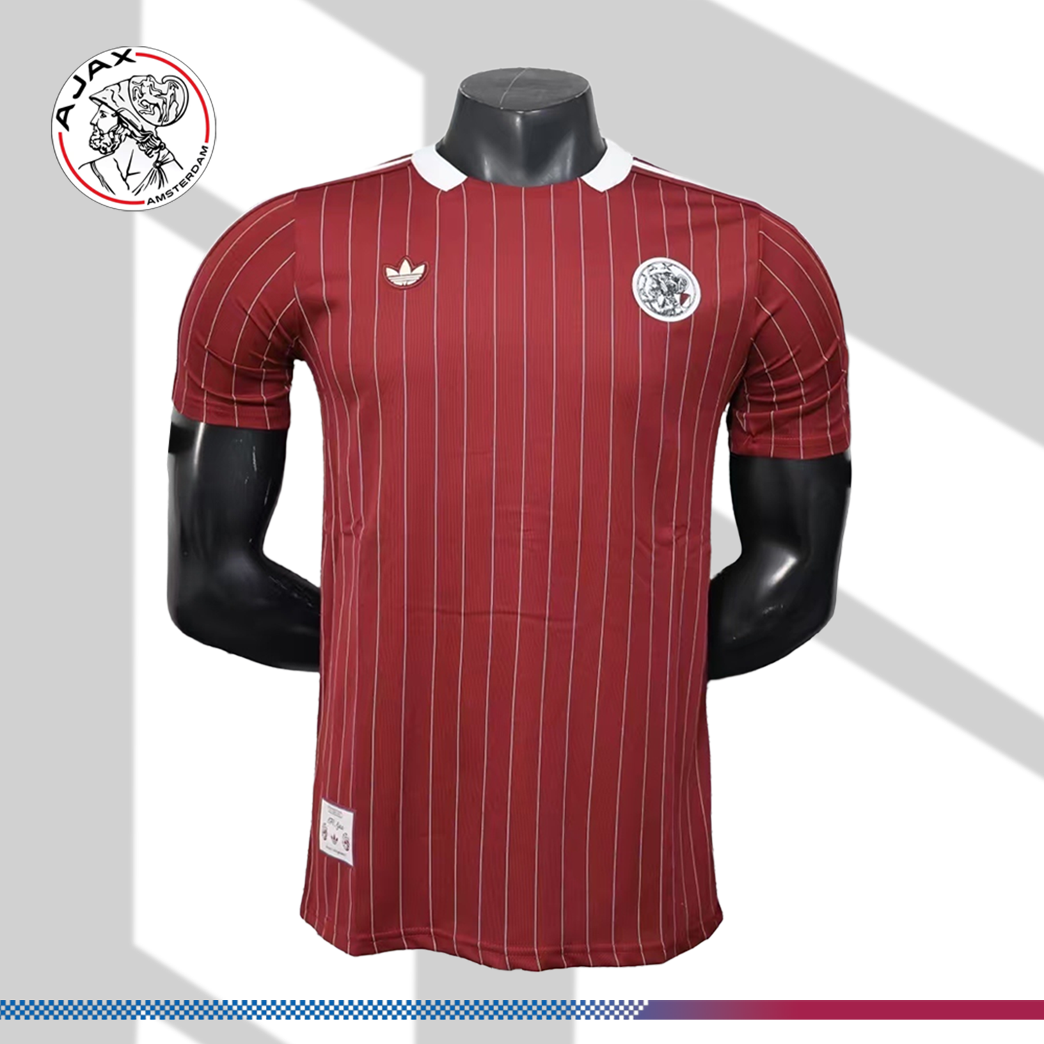1330a9c637-03162509a7 2025/2026 Ajax Retro Casual Football Shirt (fan Edition) - Image 1