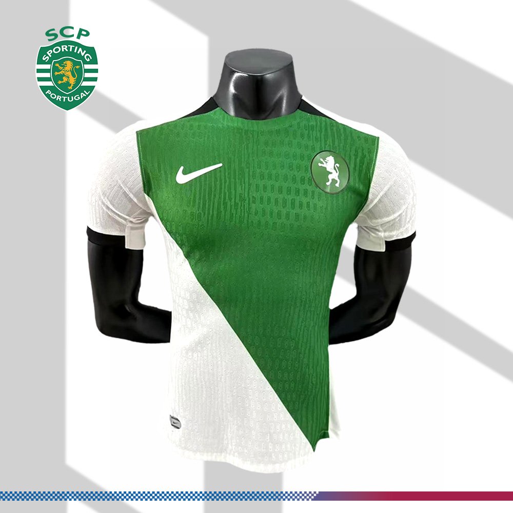 14-01452222a7 2024/2025 Sporting Lisbon Third Away Football Shirt(Player Edition) - Image 1
