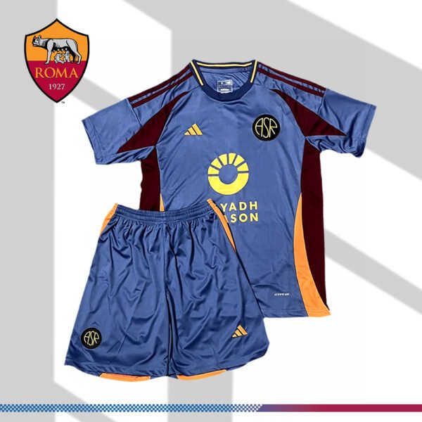 2024/2025 Roma Second Away Football Shirt (Kids Kit)