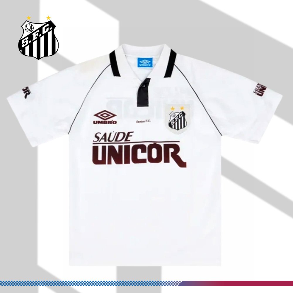 17-0406098bb2 1997 Santos Home Retro Football Shirt (Retro) - Image 1