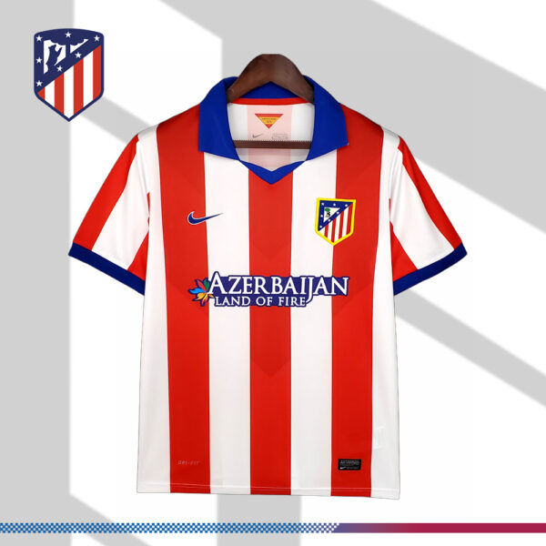 2014/2015 Atletico Madrid Home Retro Football Shirt