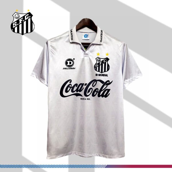 1993 Santos Home Retro Football Shirt (Retro)