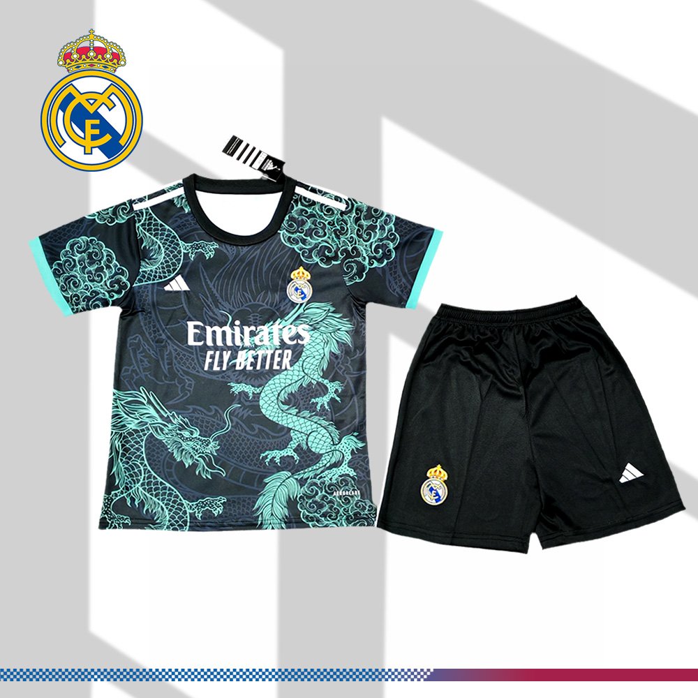 1cd1901e75-022817e462 2025/2026 Real Madrid Special Edition Football Kids Kit - Image 1