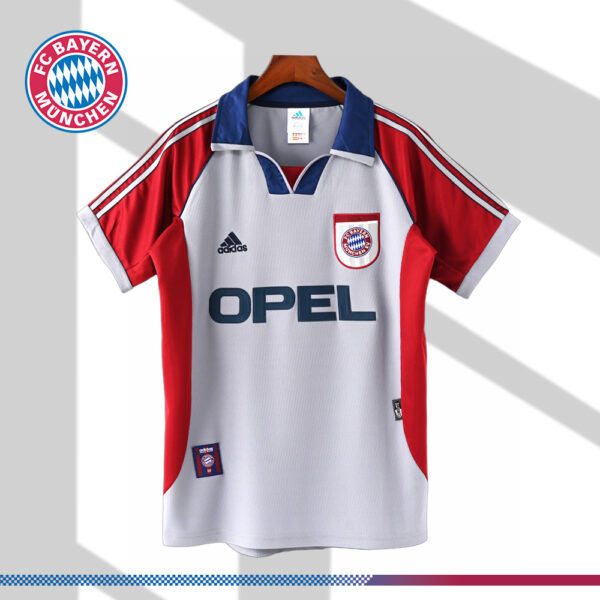 1998/1999 Bayern Munich Away Retro Football Shirt