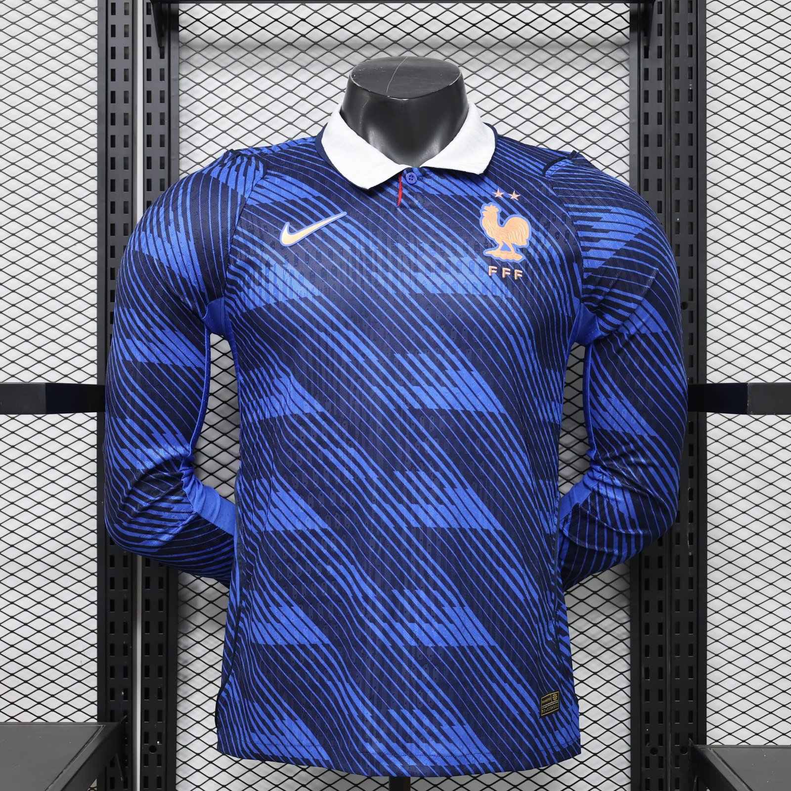 1eb44dc7-2338104a77 2026 France Home Long Sleeved Football Shirt (Player Edition) - Image 1