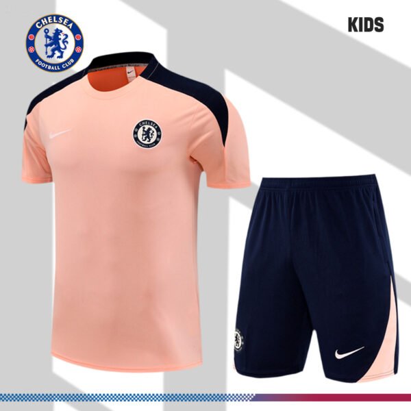 2025/2026 Chelsea Kids Short-Sleeve Training Kits (Kids Kit)