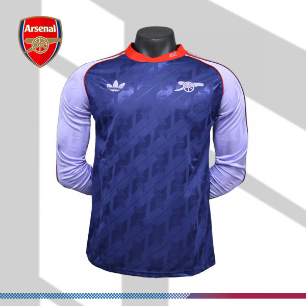 2024/2025 Arsenal Printed Long Sleeve Player Edition Football Shirt (Player)