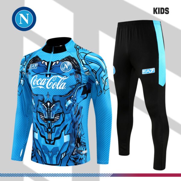 2025/2026 Napoli City Kids Half Zip Training Clothes (Kids Kit)