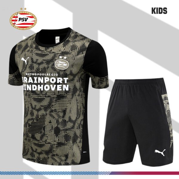 2025/2026 PSV Eindhoven Kids Short-Sleeve Training Kits (Kids Kit)