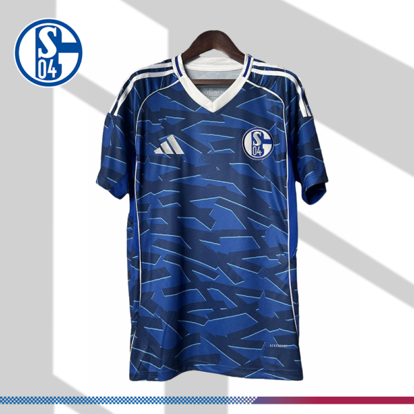2025/2026 Schalke 04 Home Football Shirt (Fan Edition)
