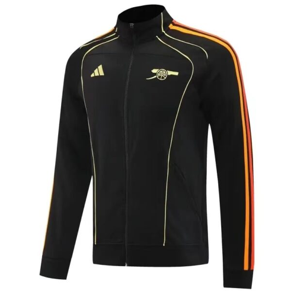 2025/2026 Arsenal Black Windproof Jacket