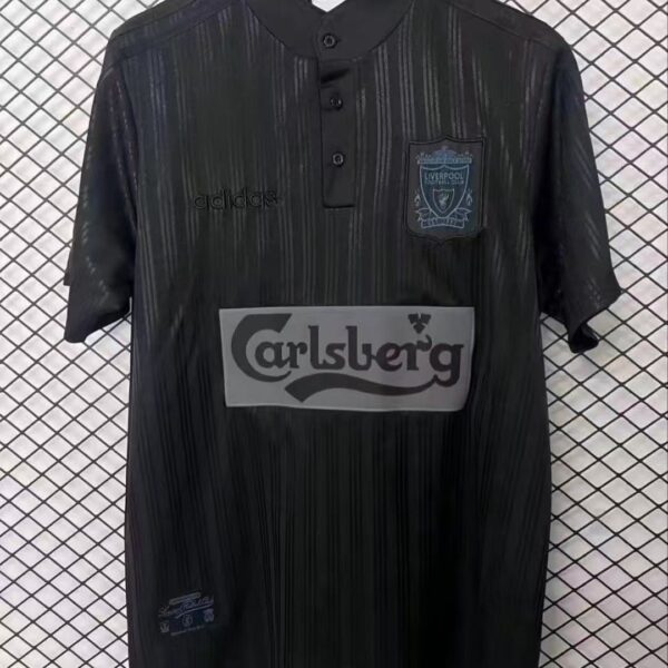 1995 Liverpool classic black retro jersey