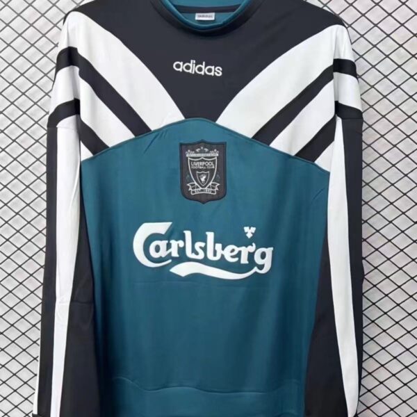 1996/1997 Liverpool Classic Retro Long-Sleeve Jersey (Retro)