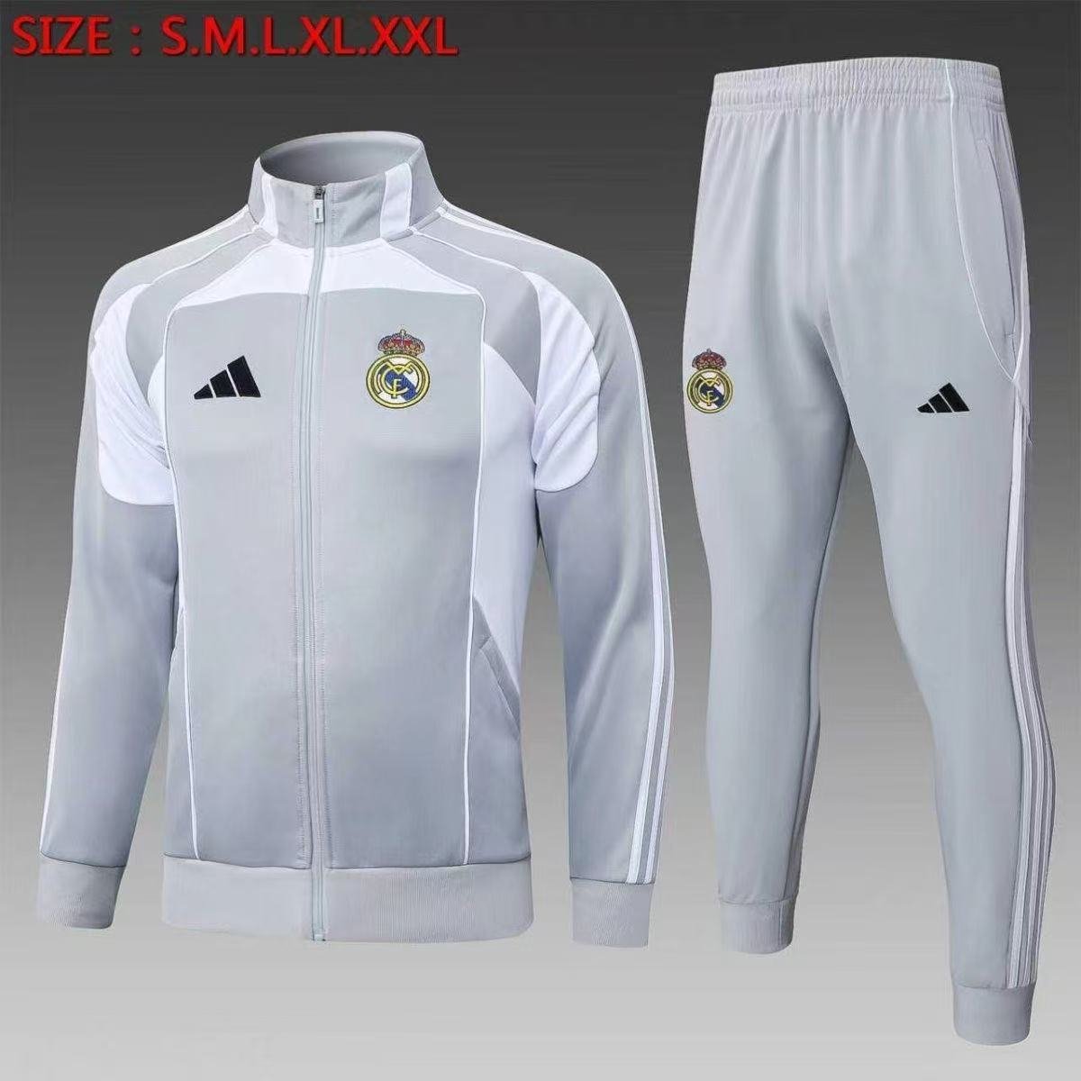 20260331142144194999-142717648b 2025/2026 Real Madrid Full-Zip Training Kit (Adult Kit) - Image 1