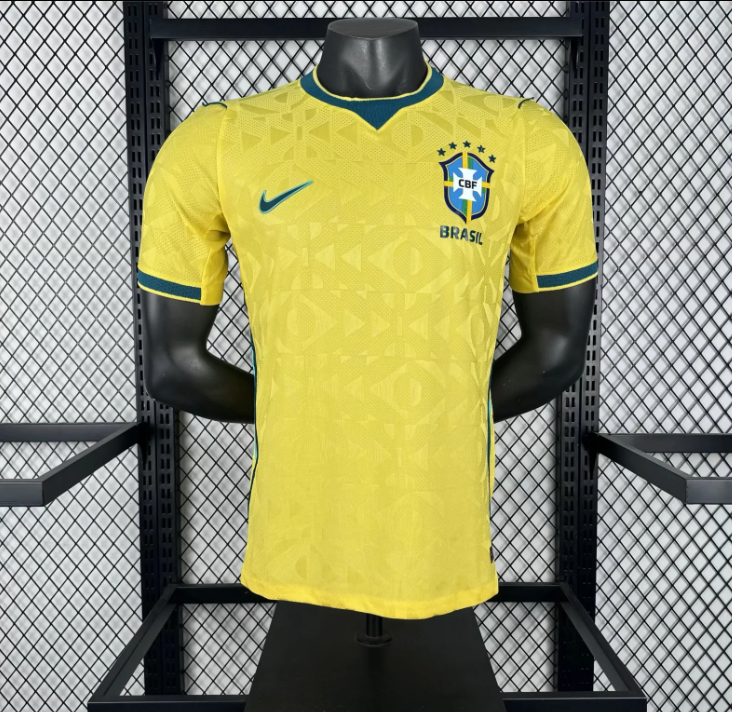 20260420001907210999 2026 Brazil Home Football Shirt (Player Edition) - Image 1