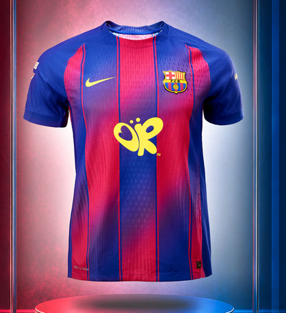 2025/2026 Barcelona Home Limited Edition Football Shirt (Player Version)